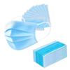 Cuffshield 3ply disposable surgical face mask (pack of 200, Blue, Without Valve, nonwoven fabric) for unisex view 1