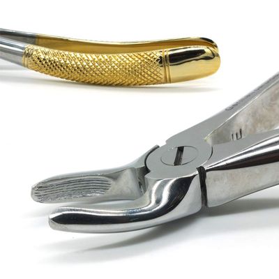 ADDLER DENTAL FORCEP UPPER ROOT SERRATED HANDLE NO GGPH 30. Life Time Anti Rusting Warranty.
