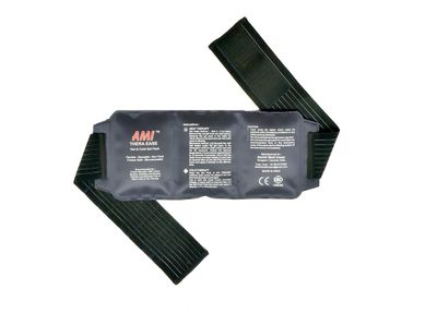 AMI THERA EASE Hot & Cold Gel Pack Large.CE ISO certified with attached Elastic Straps for Relieving Pain