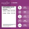 HealthyHey Nutrition L-Leucine 60 Capsules view 2
