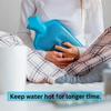ANTIL'S Hot Water Bag (2 Litre)  Non-Electric Rubber Heating Bag for Pain Relief, Period Cramps, Body Aches & Cold Therapy | Reusable Hot & Cold Water Bottle | Multicolor view 3