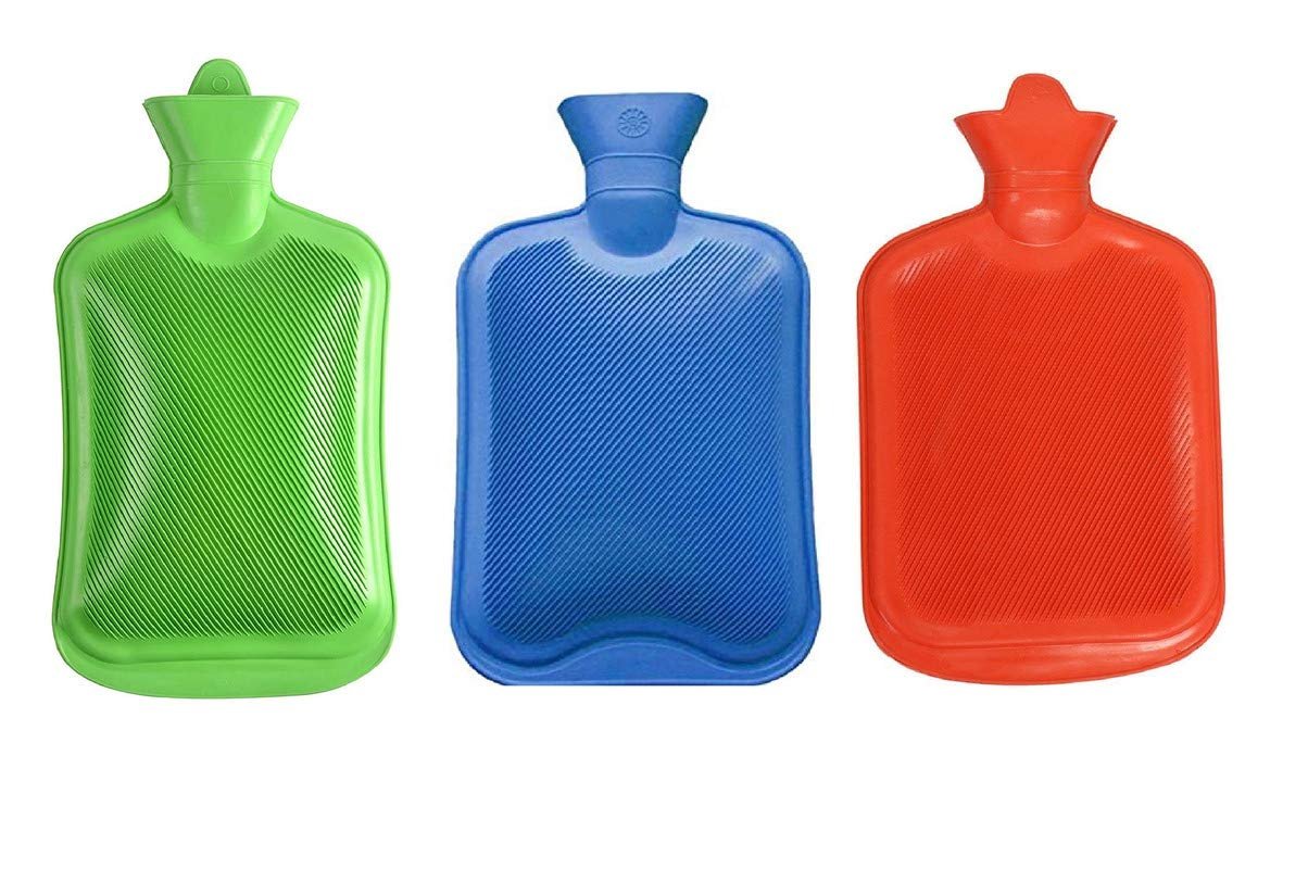 ANTIL'S Hot Water Rubber Bottle bag for Pain Relief Therapy Multicolor (Pack of 3)