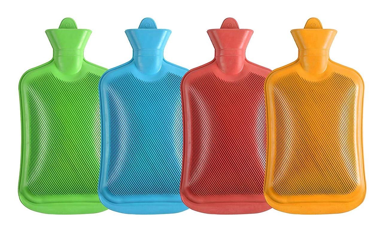 ANTIL'S Hot Water Rubber Bottle bag for Pain Relief Therapy Multicolor (Pack of 4)
