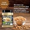 Pmw - New Jar Pack - Organic - Pure & Natural - SOYA Bean Milk Powder - SoyMilk Powder - 100 Grams view 2