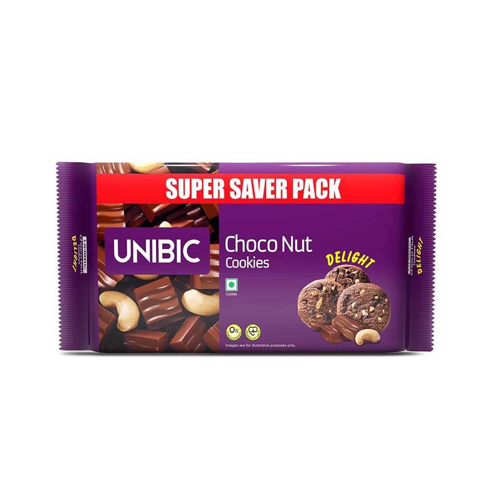 Unibic Choco Nut Cookies, 450 Grams