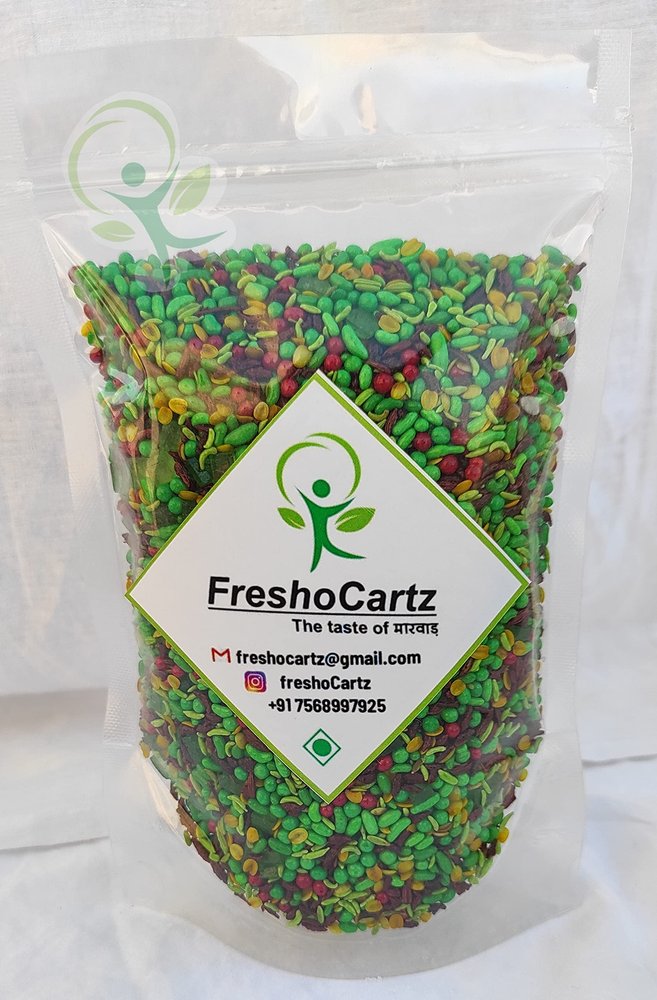 FreshoCartz Green Mix Saunf ( Lovely Mix Sauf ) Mukhwas | Mouth Freshner | Sugar Coated Green Mixed Saunf Sweet Mouth Freshener (900gm)