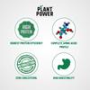 Plant Power Pea Protein Isolate with Natural Digestive Enzymes, 100% Plant-Based, Non-GMO, No Sugar, Natural (900 Grams) view 3