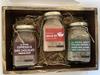 Artisan Palate Winter Gift Hamper 3 Bottles in Wooden Tray CT02 view 1