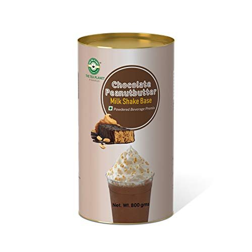 The Tea Planet Chocolate Peanut Butter Thick Milkshake Mix Powder - 800gm