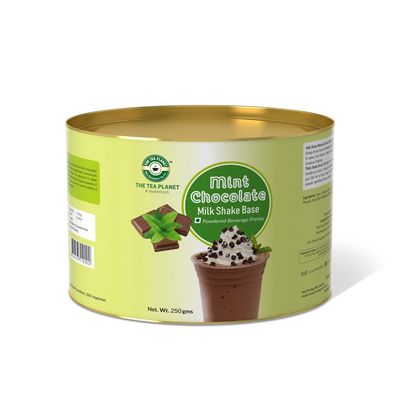 The Tea Planet Mint Chocolate Thick Milkshake Mix Powder - 250gm