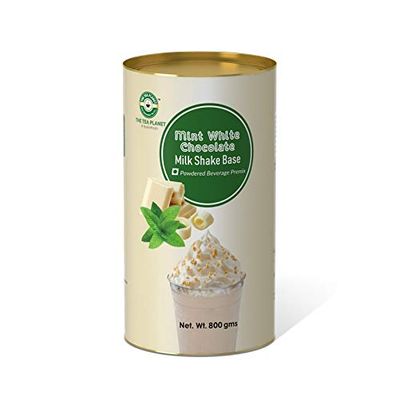 The Tea Planet Mint White Thick Milkshake Mix Powder - 1 kg