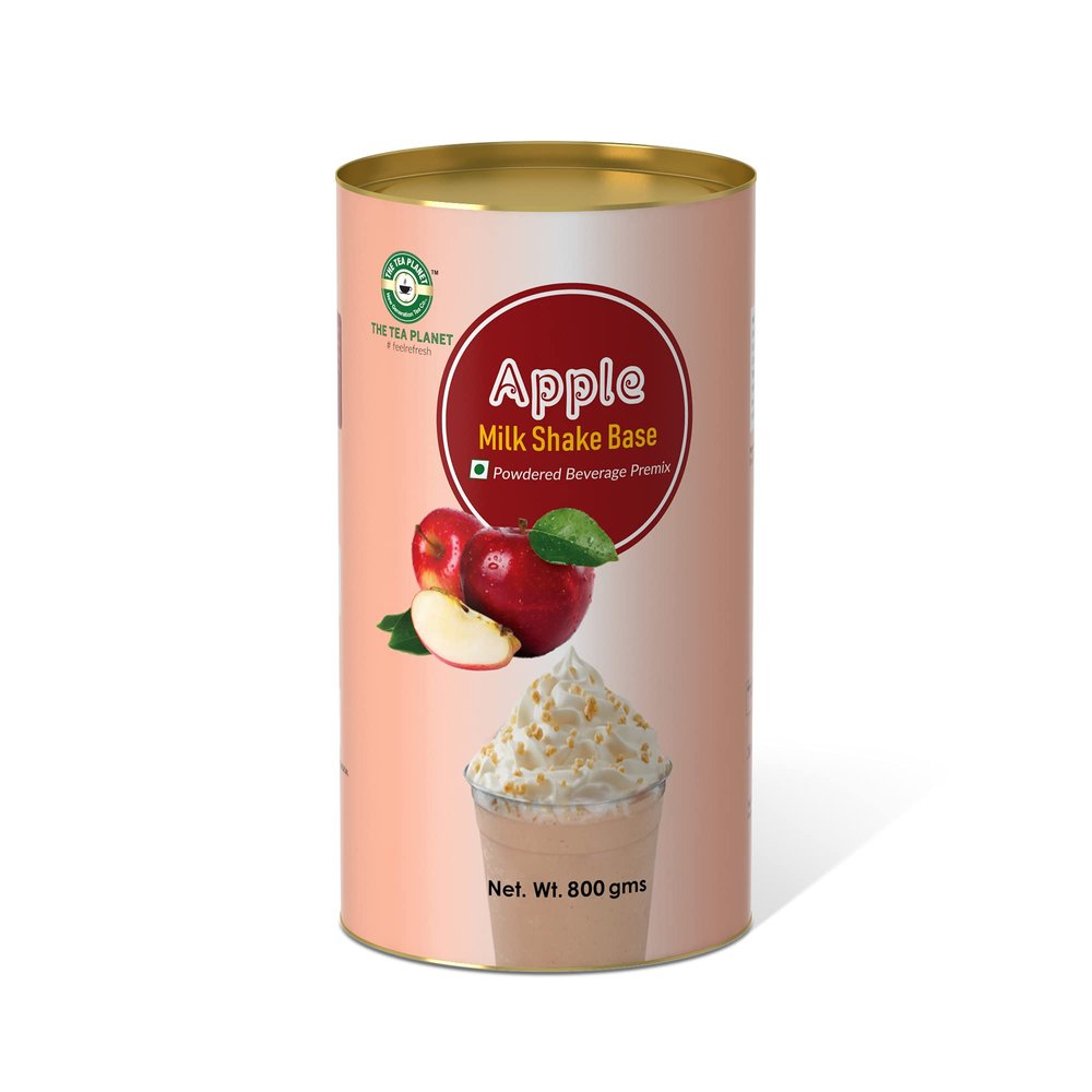 The Tea Planet Apple Thick Milkshake Mix Powder - 800gm