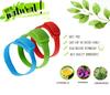 LeevMe Silicon Mosquito Repellent Wrist Bands for 60 Days Use, Resealable, DEET free Mosquito Repellent Bracelets for Kids and Adults, For Indoor and Outdoor (3 Bands) view 2