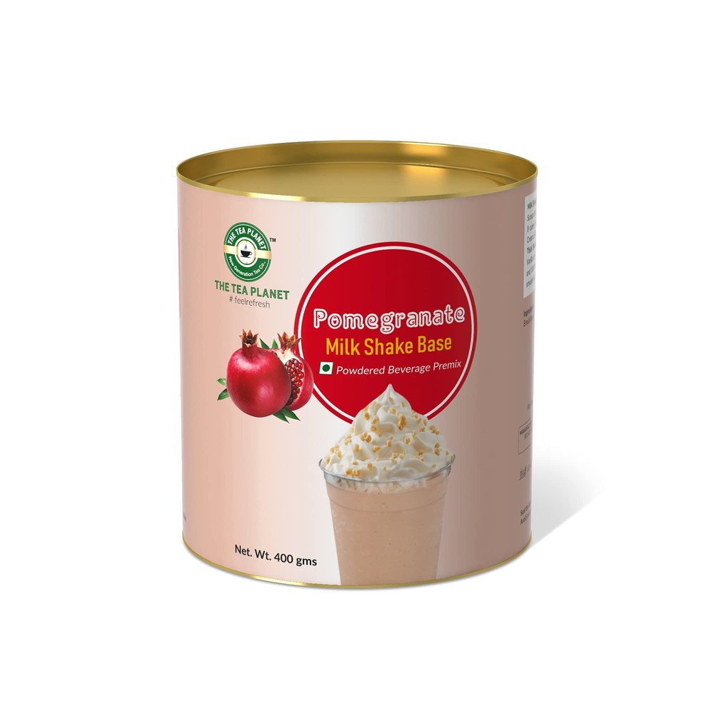 The Tea Planet Pomegranate Thick Milkshake Mix Powder - 400gm