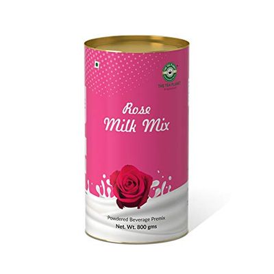 The Tea Planet Rose Milk Thick Milkshake Mix Powder - 800gm