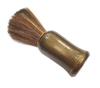 Foreign Holics Wooden Base Golden Handel Natural Soft Bristle Shaving Brush for Men Smooth Shave (Size: 10 to 12 Cm) view 2