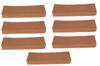 Ghelonadi Women Waxing Strip Body Hair Removal Non-Woven Wax Pata For Face, Legs, Underarms, Facial Eyebrow (150 Pcs, Brown) view 1