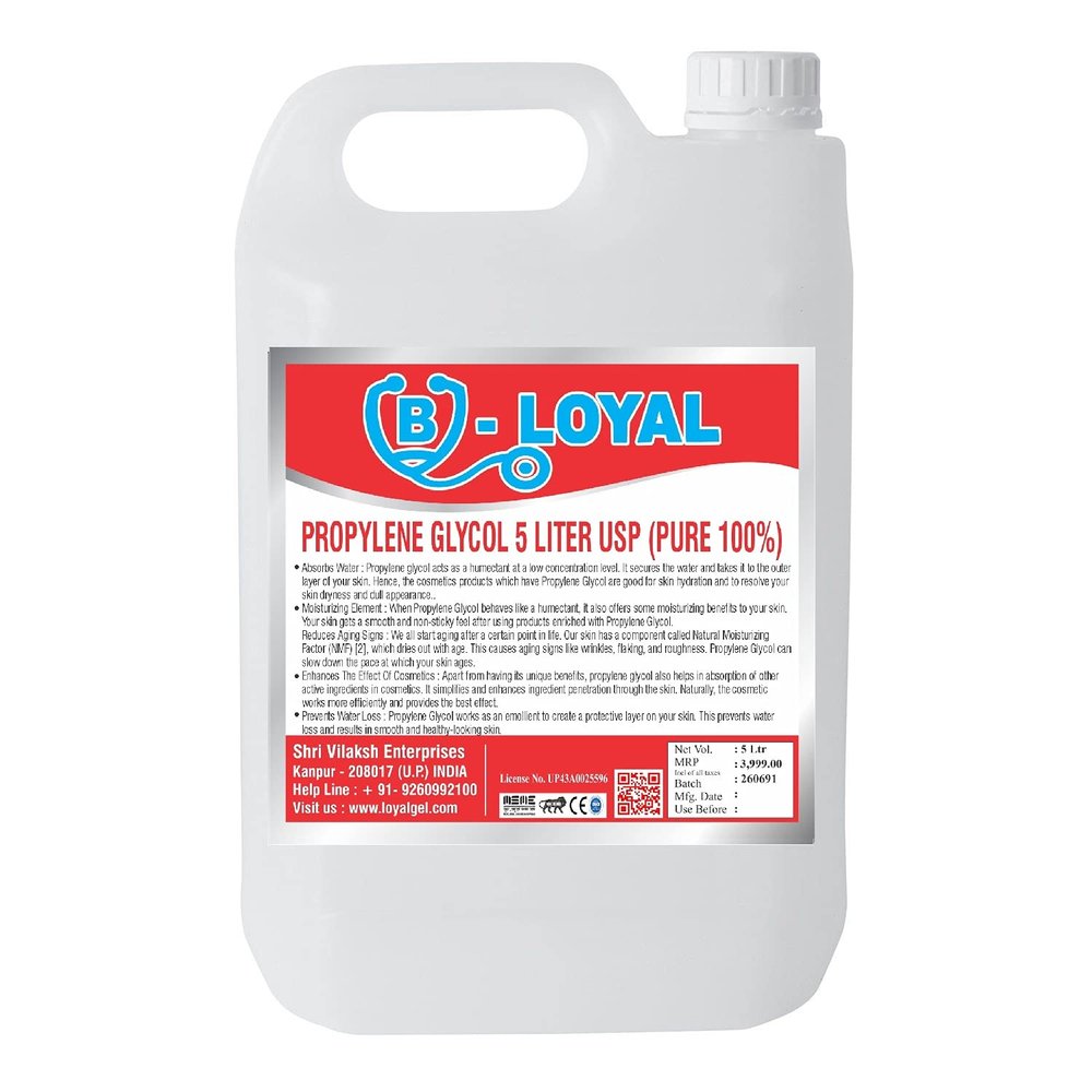Propylene Glycol 5 Liter USP PURE 100%