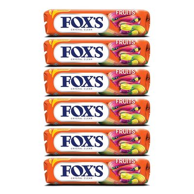 Fox's Fruits, 6 x 37 g