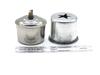 ADDLER Dental Stainless Steel Spirit Lamp & Waste Receiver Pack of 2. view 2