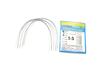 ADDLER ORTHO DENTAL Stainless Steel (SS) Premium Super Elastic Ovoid Preformed Round 0.012 Upper Wires Pack of 10 Wires. view 1