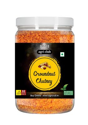 Agri Club Groundnut Chutney Powder 200gm, Instant Ready Mix Chutney