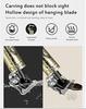 GOLKIPAR Electric Metallic Gold Pro Li Outliner Grooming Zero Gapped Baldheaded Barbershop Hair Trimmer Rechargeable Cordless Close Cutting T-Blade Clippers Trimmer Beard Shaver for Men view 4