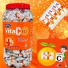 Derby Delicious VitaCin Orange Candies Jar/Candy Filled with Vitamin C Powder / 300 Candies / 1050gms view 1