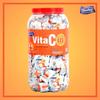 Derby Delicious VitaCin Orange Candies Jar/Candy Filled with Vitamin C Powder / 300 Candies / 1050gms view 4