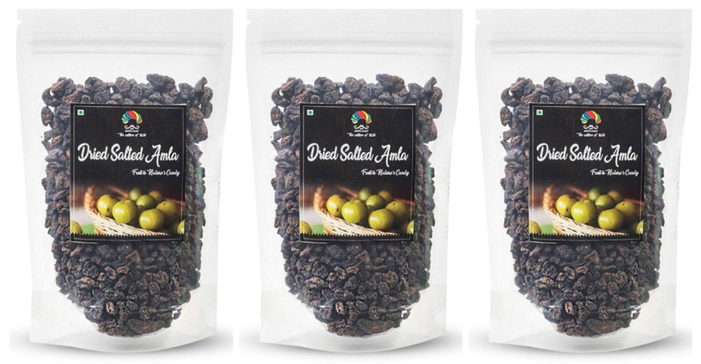 Mr. Merchant Dried Salted Amla (1.2 kg (Pack of 3))