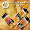 Artha Natural - Popcorn Seasoning Powder Combo - Cheddar Cheese, Butter Onion, Cheese Tomato, Popcorn Masala, Peri Peri For Popcorn, Nachos, Sprinkle on French Fries & many more - 100g each view 3