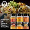 Artha Natural - Popcorn Seasoning Powder Combo - Cheddar Cheese, Butter Onion, Cheese Tomato, Popcorn Masala, Peri Peri For Popcorn, Nachos, Sprinkle on French Fries & many more - 100g each view 4