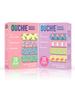 Aya Papaya Ouchie Non-Toxic Printed Bandages Double Combo (40 Pack) - Pink & lavender view 1