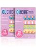 Aya Papaya Ouchie Non-Toxic Printed Bandages Double Combo (40 Pack) - Lavender view 1