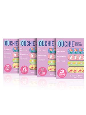 Aya Papaya Ouchie Non-Toxic Printed Jumbo Pack Of 4-4 X Lavender