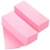 Waxing Strips Pink Non-Woven Hair Removal Wax Strip Facial Body Wax Strip Sheet Hair Removal Wax Paper for Facial Leg Bikini Hair Cleaning and Removal (200 Pieces) view 1