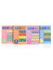 Aya Papaya Ouchie Non-Toxic Printed Jumbo - (80 Pack) - Pink, Orange, Blue & Lavender view 1