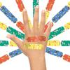 Aya Papaya Ouchie Non-Toxic Printed Jumbo - (80 Pack) - Pink, Orange, Blue & Lavender view 3