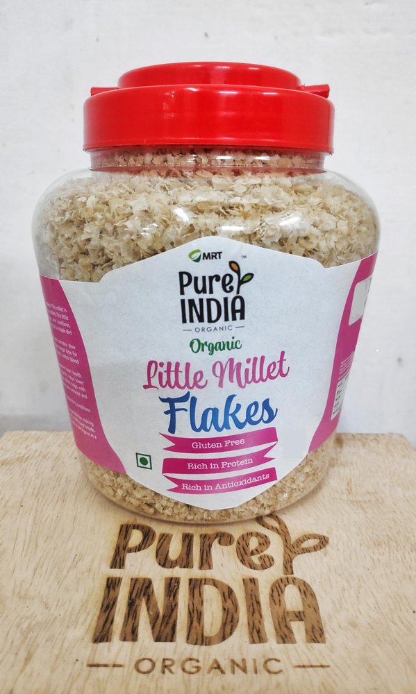 Pure India -Little Millet Flakes Organic 400 GM, A Healthy Breakfast Option,