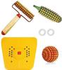Acs Acupressure 2000 Mat Yellow Combo Kit All in One view 1