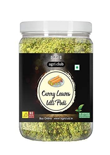 Agri Club Curry Leaves Idli Podi 400gm (Pack of 2) Each 200gm, Instant Ready Mix Chutney
