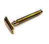 Foreign Holics Double Edge Shaving Razor For Men (Golden) view 2
