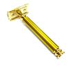 Foreign Holics Double Edge Shaving Razor For Men (Golden) view 3