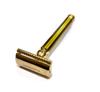 Foreign Holics Double Edge Shaving Razor For Men (Golden) view 4