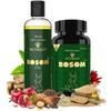 CRD Ayurveda Nutriley Combo Pack of Bosom Capsules & Bosom Oil for Women's Health view 1