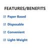 IMPREX PROTEKT Unisex Disposable Toilet Seat Covers | Freedom to pee on a neat toilet seat | Eco Friendly | Easy to carry travel pack | Must Have For all adults | 10 Covers per Pack | Pocket Sized (1) view 4