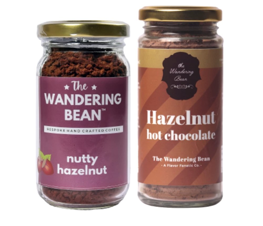 The Wandering Bean - Death by Hot Chocolate 150g + Nutty Hazelnut 60g
