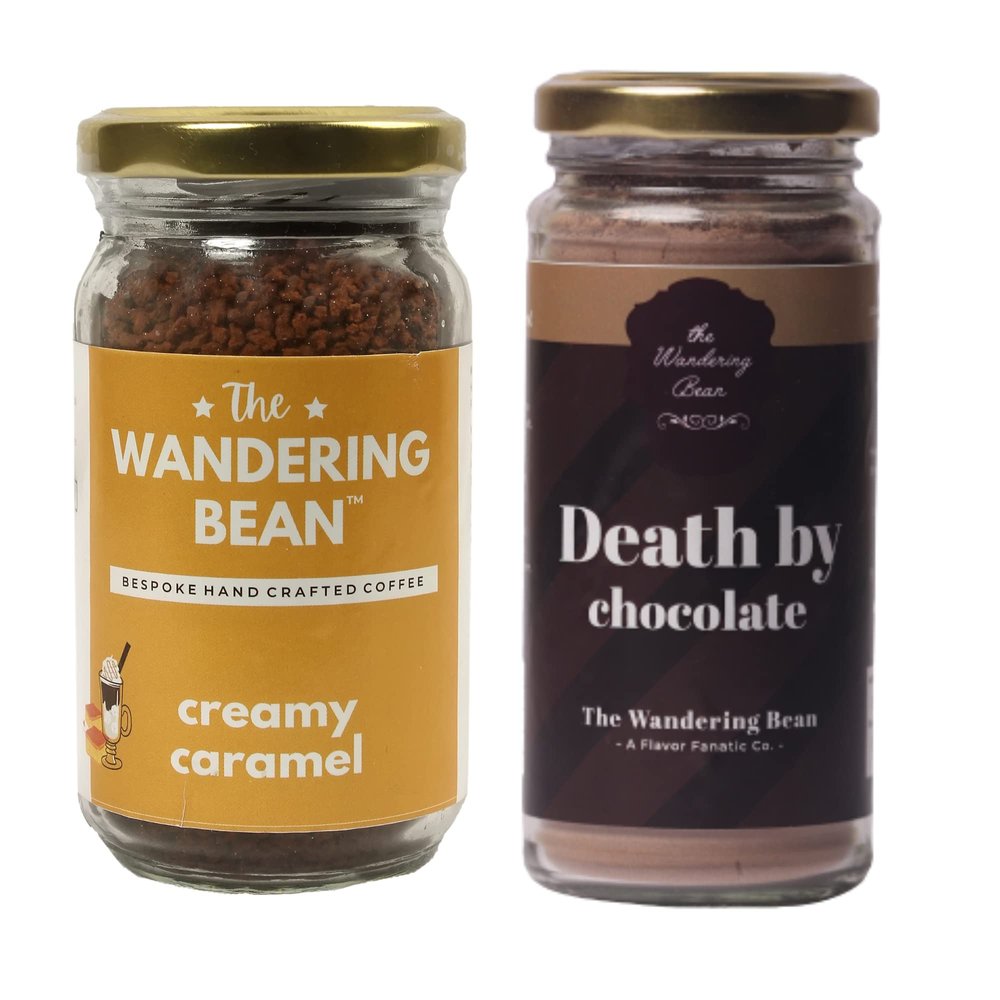 The Wandering Bean - Death By Hot Chocolate 150g + Creamy Caramel 60g