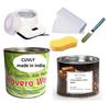 CUVLY Wax Heater Waxing Kit Combo (Wax Heater + Chocolate Wax (600 gm) + Aloe vera (600 gm) + Wax Strips (70) + Wax Spatula + Sponge) view 1