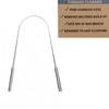 Elite Tongue Scraper Tongue Cleaner, Scrapers for Adults and Kids Medical Grade Reusable Stainless Steel (1) view 2